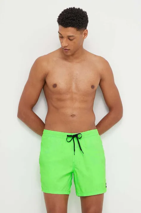 Kratke hlače za kupanje Quiksilver boja: zelena