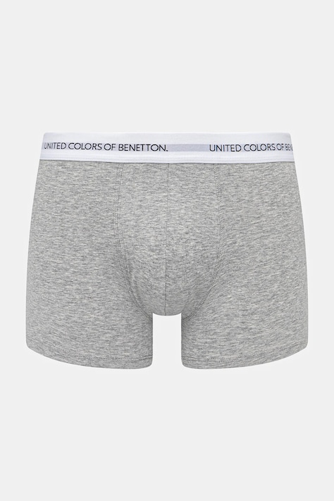 Boxerky United Colors of Benetton pánske, šedá farba