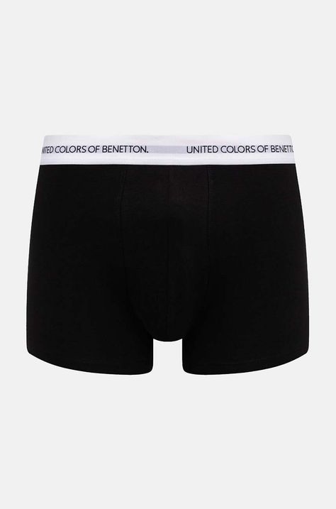 United Colors of Benetton boxeri barbati, culoarea negru