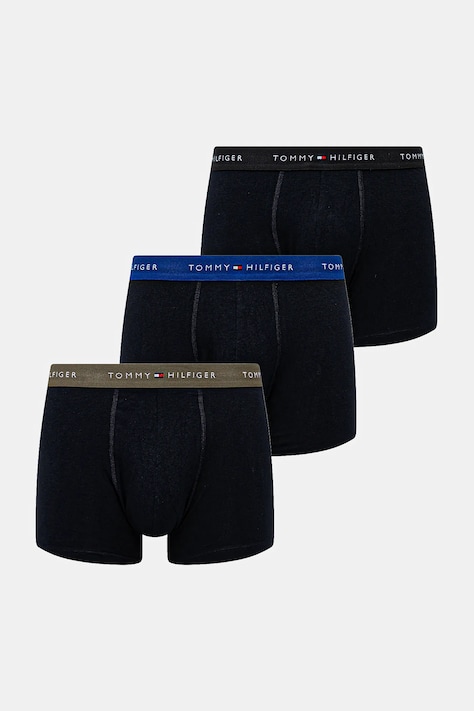 Боксеры Tommy Hilfiger 3 шт мужские цвет чёрный UM0UM02765