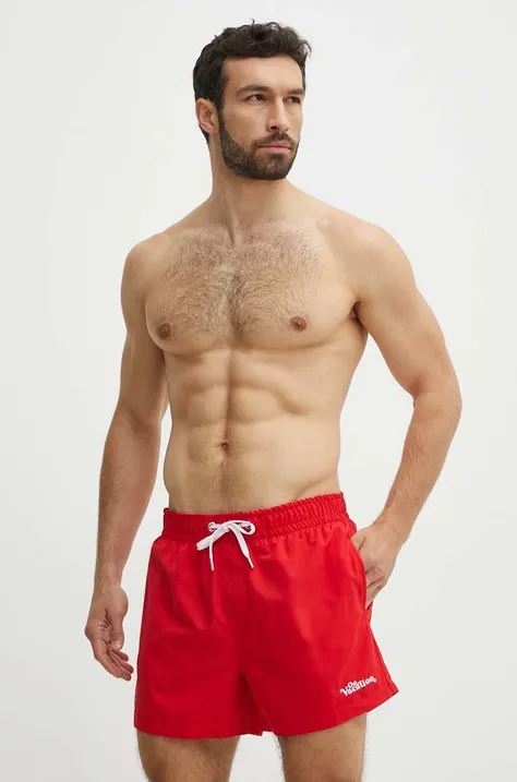 Kratke hlače za kupanje On Vacation boja: crvena, OVC SW19