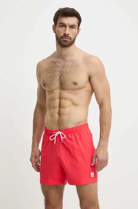 Kratke hlače za kupanje Michael Kors boja: crvena