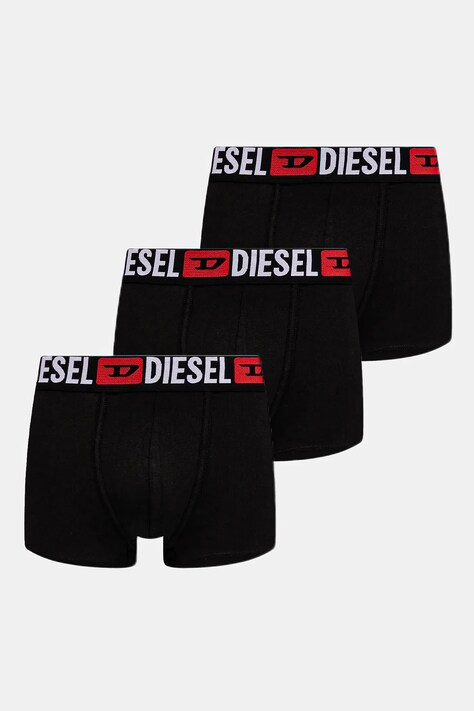 Diesel boxeri UMBX-DAMIEN-TWO PACK BOXERS 2-pack bărbați, culoarea negru, 00SMKX.0DDAI