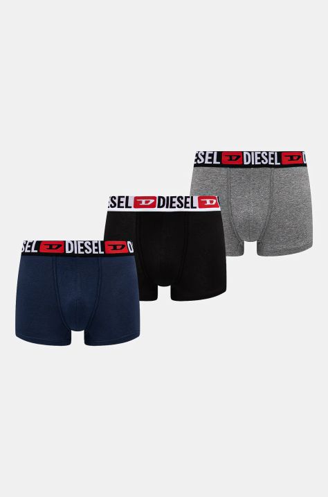 Боксери Diesel UMBX-DAMIEN-THREE PACK BOXERS 3-pack чоловічі колір чорний 00ST3V.0DDAI