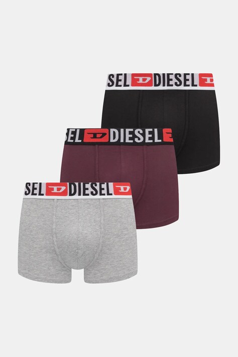 Боксерки Diesel UMBX-DAMIEN-THREE PACK BOXERS (3 чифта) мъжки в черно 00ST3V.0DDAI