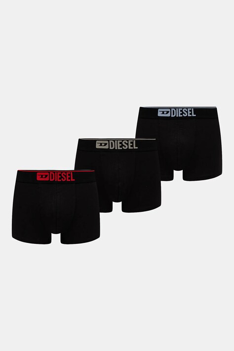 Diesel boxeri UMBX-DAMIEN-THREE PACK BOXERS 3-pack barbati, culoarea negru, 00ST3V.0GDAC