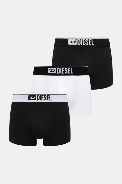 Diesel bokserki UMBX-DAMIEN-THREE PACK BOXERS 3-pack męskie kolor czarny 00ST3V.0GDAC