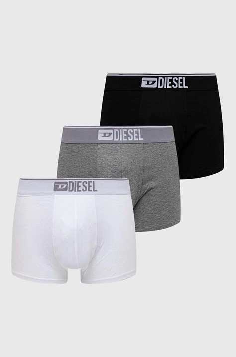 Boxerky Diesel 3-pak UMBX-DAMIEN-THREE PACK BOXERS pánske, 00ST3V.0GDAC