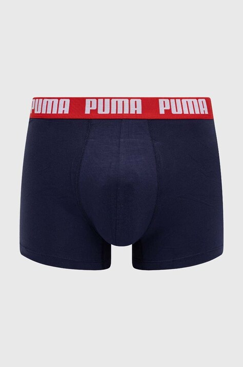 Puma облягаючі боксери чоловічі бавовняні з еластаном Everyday Basic 2 шт. — фото 2