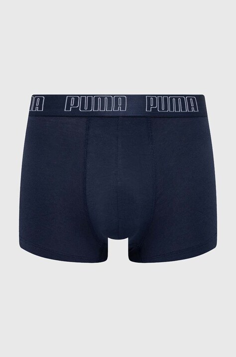 Боксери Puma 2-pack Everyday Trunk — SS24-BIM0FR, темно-синій — фото 3