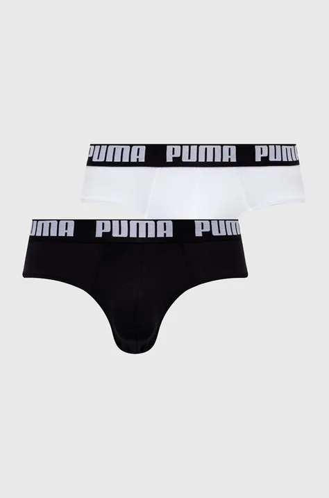Spodní prádlo Puma 2-pack pánské, bílá barva, 938322