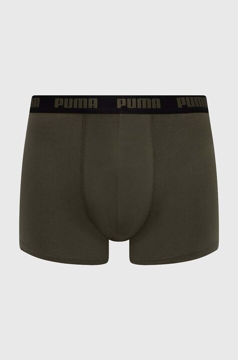 Боксери Puma 3-pack Everyday — SS24-BIM0FW, зелений — фото 2