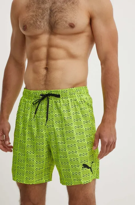 Kratke hlače za kupanje Puma boja: zelena, 938354