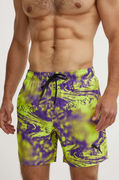 Puma pantaloni scurți de baie culoarea violet, 938360