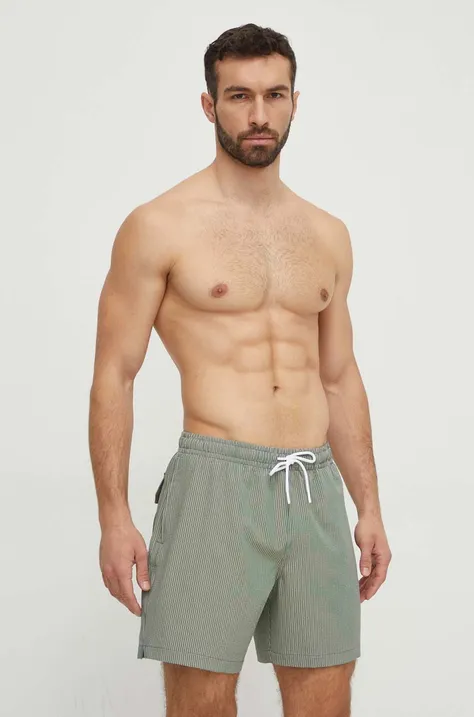 Kratke hlače za kupanje Abercrombie & Fitch boja: zelena