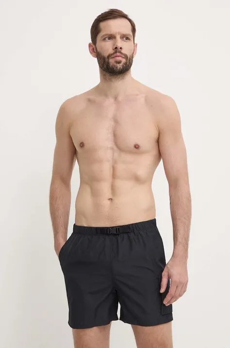 Kratke hlače za kupanje Nike Voyage boja: crna