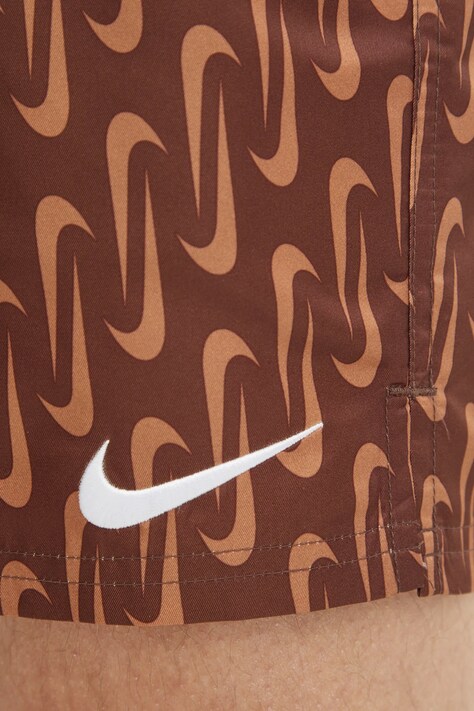 Купальні шорти Nike Swoosh Link — SS24-BIM0IF, коричневий — фото 4