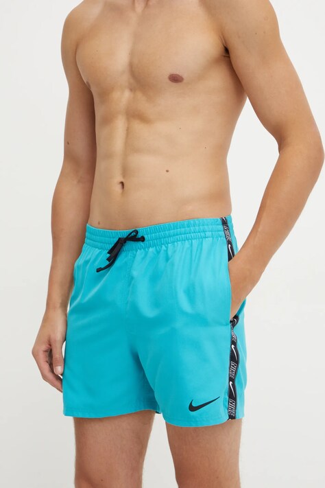 Kratke hlače za kupanje Nike boja: tirkizna
