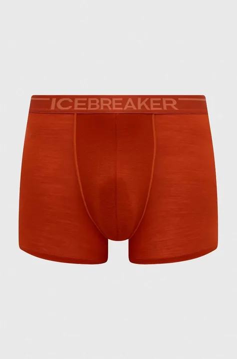 Λειτουργικά εσώρουχα Icebreaker Anatomica Boxers χρώμα: πορτοκαλί, IB103029A841