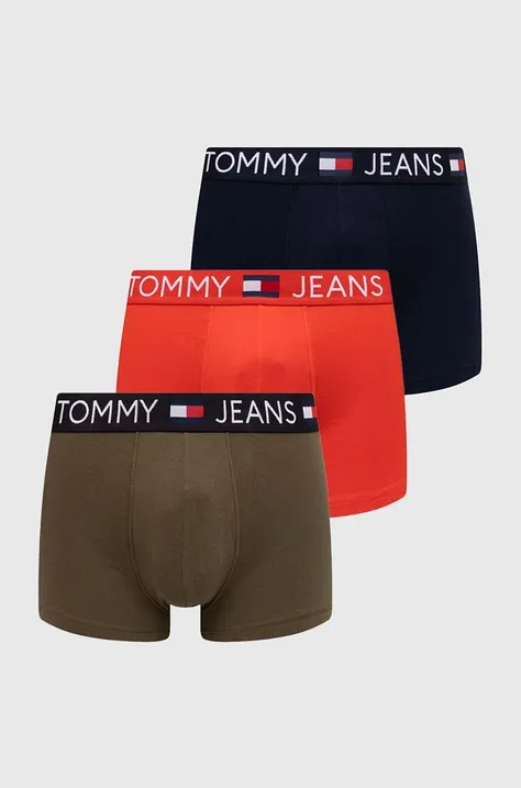 Boxerky Tommy Jeans 3-pack pánské, UM0UM03290