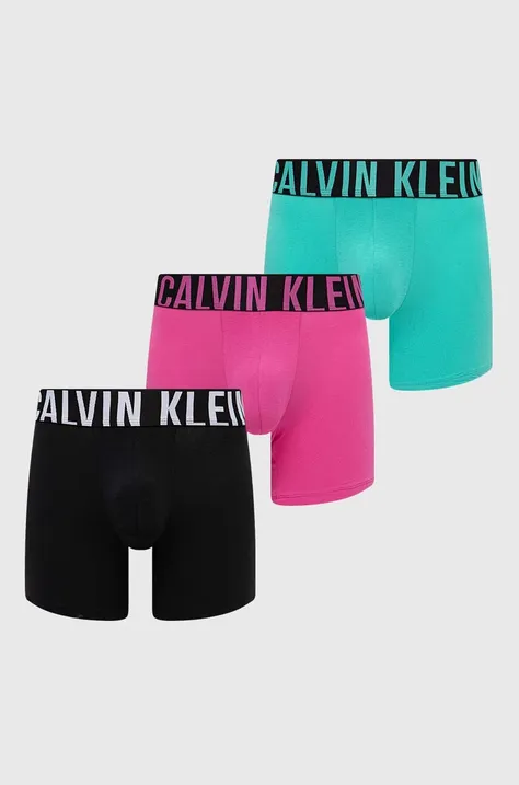 Boksarice Calvin Klein Underwear 3-pack moške, 000NB3609A