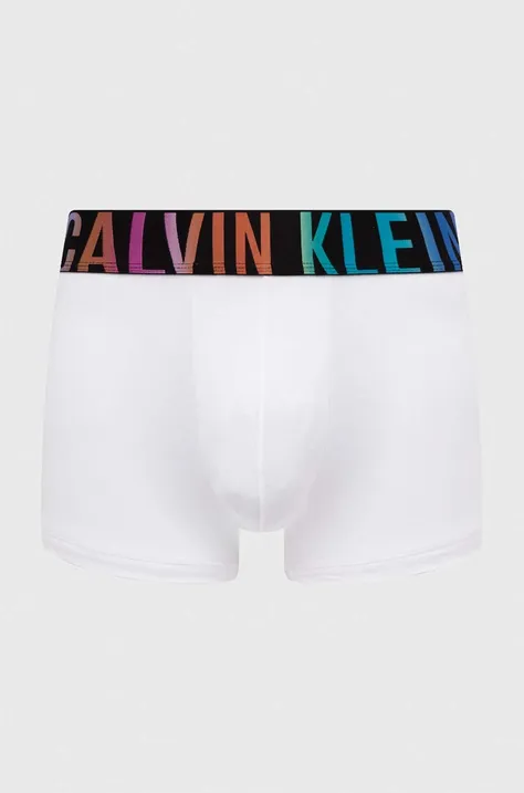 Calvin Klein Underwear boxeri bărbați, culoarea alb 000NB3939A
