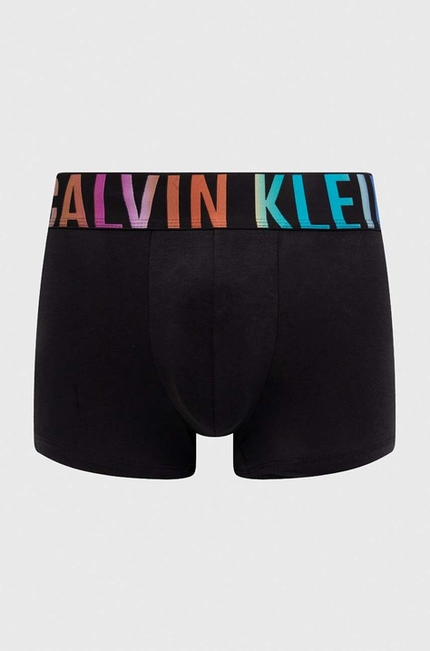 Boxerky Calvin Klein Underwear pánske,čierna farba,000NB3939A