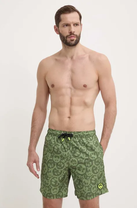 Kratke hlače za kupanje Barrow boja: zelena
