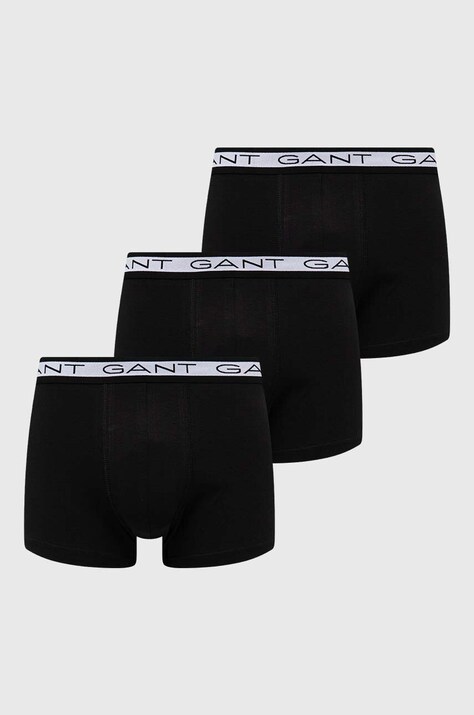 Μποξεράκια Gant 3-pack χρώμα: μαύρο, 900003053