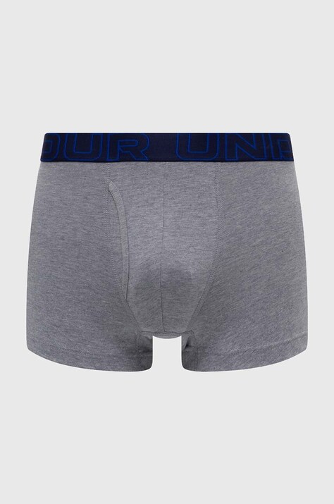 Under Armour боксери чоловічі 83 Perf Cotton 3in 3 шт — SS24-BIM0MU, темно-синій — фото 3