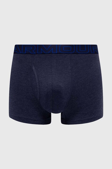 Under Armour боксери чоловічі 83 Perf Cotton 3in 3 шт — SS24-BIM0MU, темно-синій — фото 4