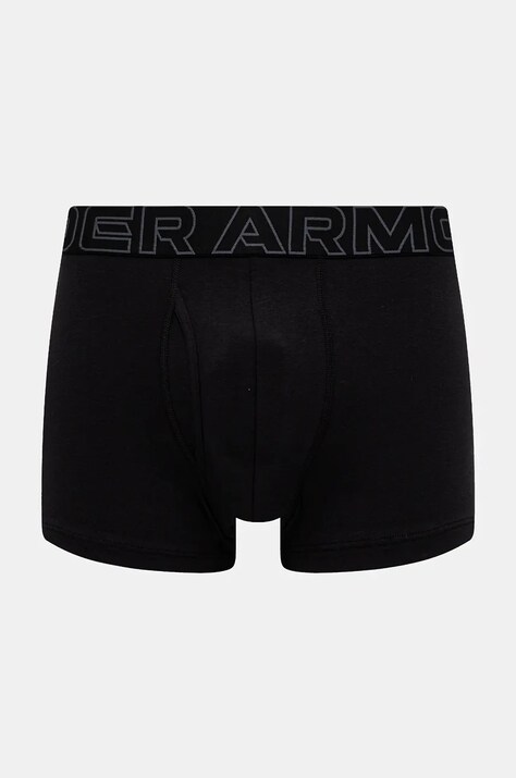 Under Armour боксери чоловічі 83 Perf Cotton 3in 3 шт — SS24-BIM0MU, сірий — фото 2