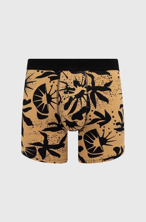 Boxerky Stance Sun Dust Boxer Brief pánské, béžová barva, M802A24SUN