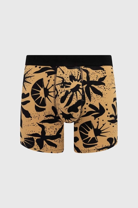 Boxerky Stance Sun Dust Boxer Brief pánske, béžová farba, M802A24SUN