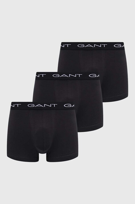 Μποξεράκια Gant 3-pack χρώμα: μαύρο, 900013003