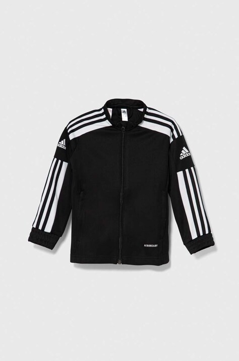 Детская кофта adidas Performance SQ21 TR JKT Y цвет чёрный узор