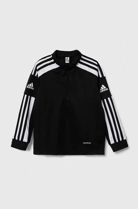 Dječja dukserica adidas Performance SQ21 TR TOP Y boja: crna, s uzorkom