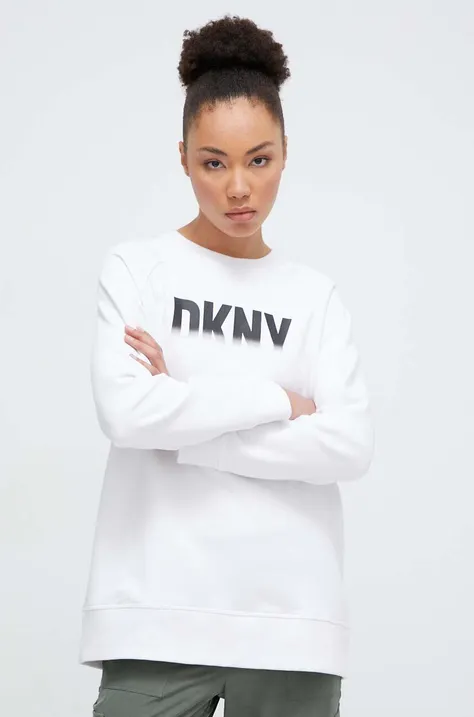 Μπλούζα DKNY χρώμα: άσπρο