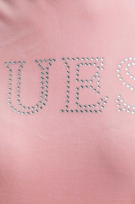 Кофта Guess COUTURE — SS24-BLD01H, рожевий — фото 5