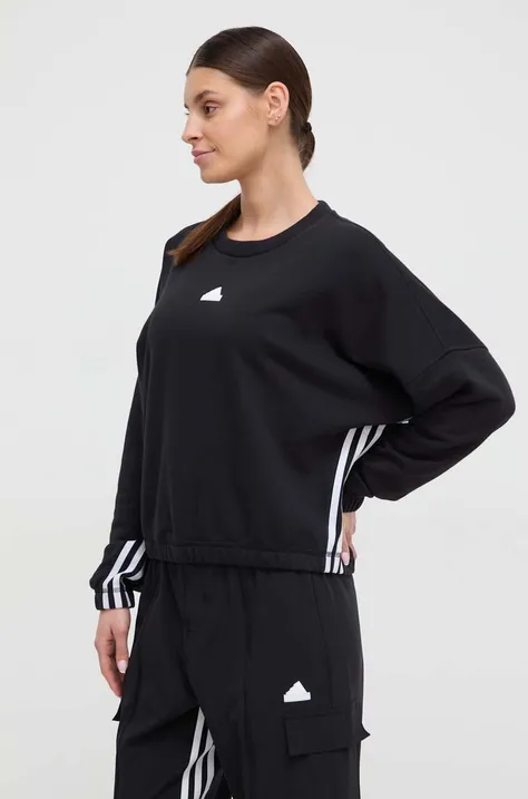 adidas bluză femei, culoarea negru, cu model IP2391