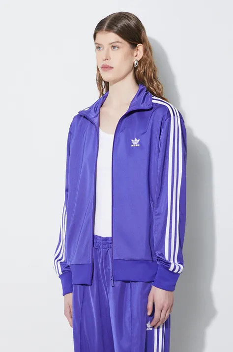 Кофта adidas Originals жіноча колір фіолетовий однотонна
