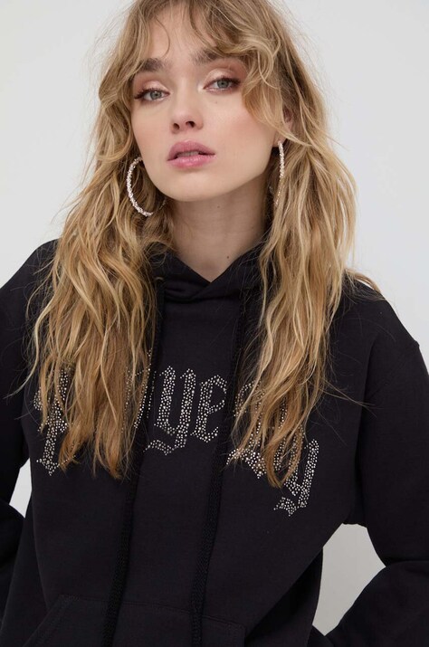Кофта Aniye By женская цвет чёрный с капюшоном с аппликацией
