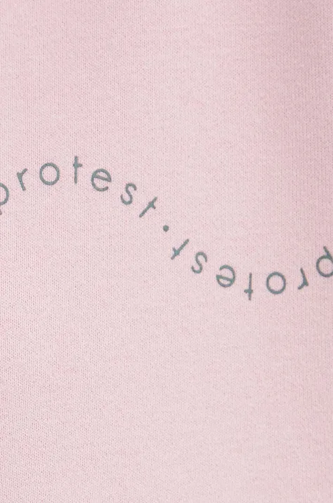 Protest bluza Prtoriana damska kolor różowy z nadrukiem 3615343