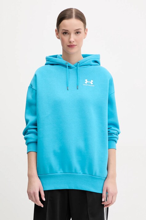 Under Armour bluza femei, cu glugă, neted