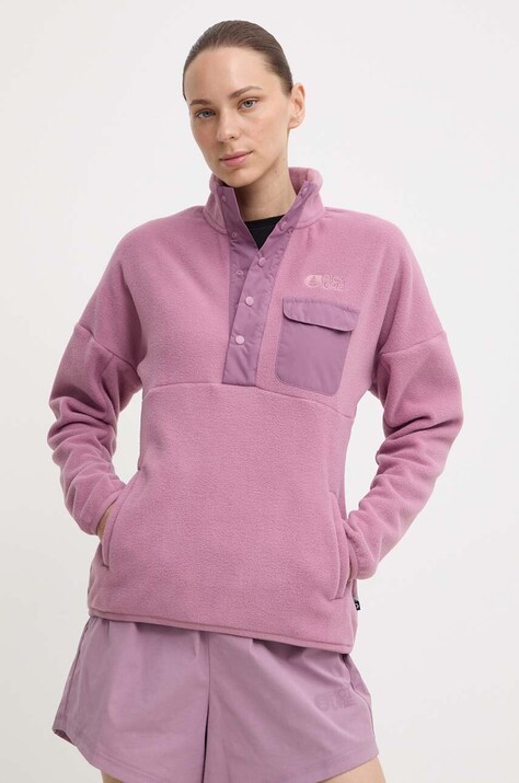 Picture hanorac Arcca culoarea roz, neted, SWT158