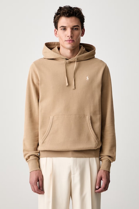 Polo Ralph Lauren mikina s kapucí pánská bavlněná zelená 710916690