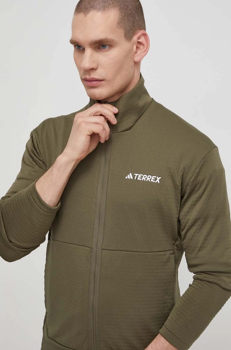 Športni pulover adidas TERREX Multi zelena barva