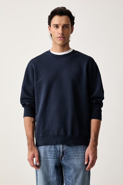 Levi's bluza męska bawełniana THE ORIGINAL HM niebieska 35909
