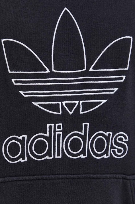 Бавовняна кофта adidas Originals Trefoil Hoodie — фото 5