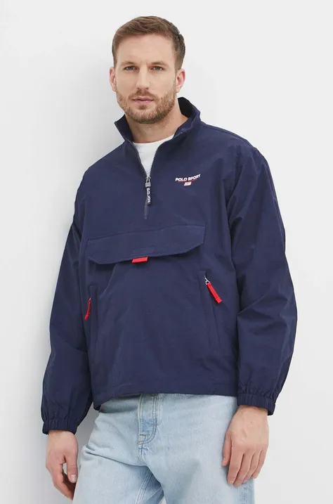Куртка Polo Ralph Lauren чоловіча колір синій перехідна oversize 710936693
